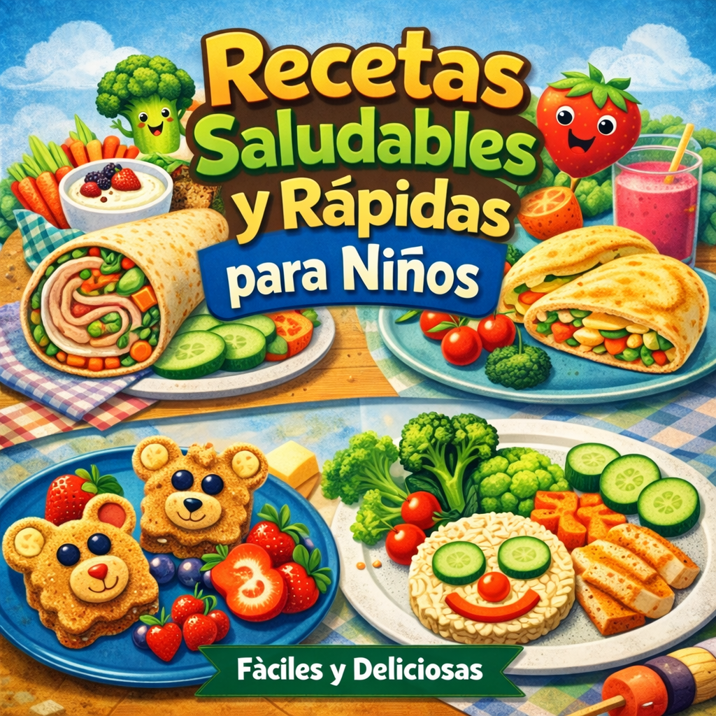 Recetas saludables y rápidas para niños